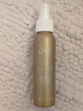 Saje Gold Yoga Transition Mist Spray-100 Ml (Nearly Full!)